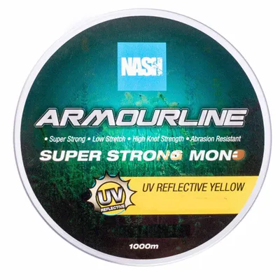 Produktbild von Nash Armourline Mono UV Yellow 20lb 0.40mm 1000m Monofile Karpfenschnur