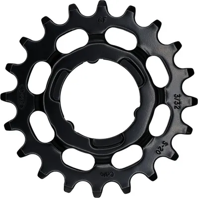 Produktbild von KMC Antriebsritzel E-Bike für Shimano 1/2' x 3/32', 20 Zähne,, schwarz