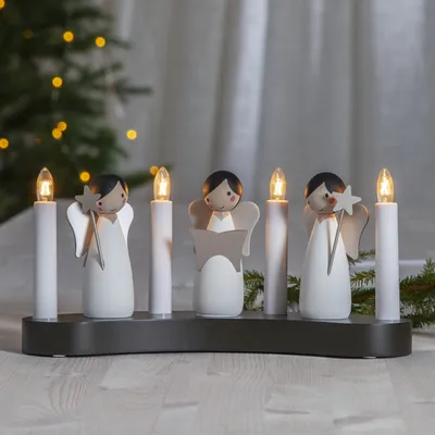 Immagine prodotto di Lampadario a stella 'Angel Choir', 4 luci,