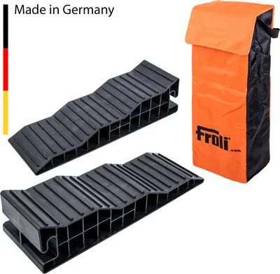 Produktbild von FROLI ® Stufenkeil 2er Set 4000 kg pro Achse inkl Tasche für Caravan