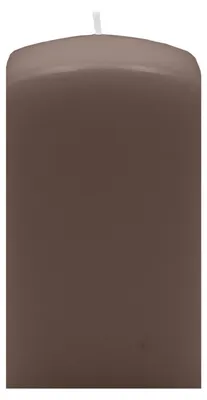 Produktbild von Quader Kerzen Mocca 15 x Ø 6/6 cm, 4 Stück