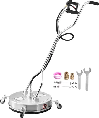 Produktbild von VEVOR vysokotlakový čistič, φ535 mm, čistič povrchov, nehrdzavejúca oceľ, 4000 PSI, rýchlospojka 3/8 palca, na betón, terasu, chodníky