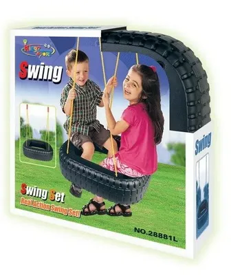 Produktbild von G21 Spielzeug-Vierkantreifen schwarz G21-690829