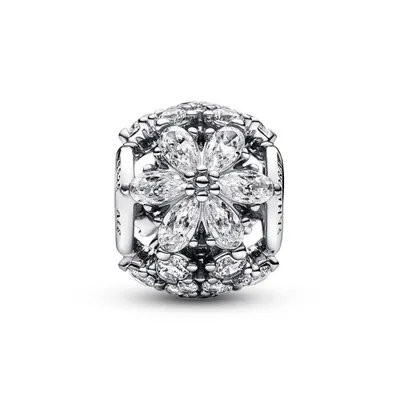 Produktbild von Pandora Charm 792383C01 Round Herbarium Cluster in 925 Sterling Silber