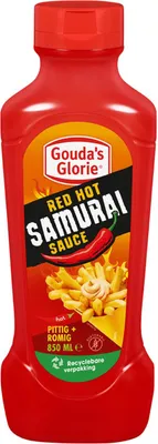 Produktbild von Gouda's Glory Red Hot Samurai Sauce (550 ml)