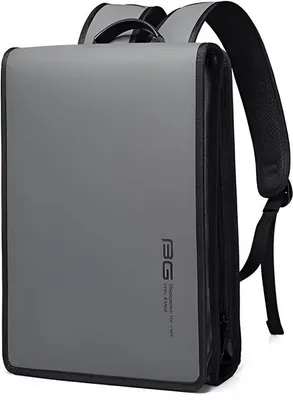 Productafbeelding van CarryQuest® - Rugzak voor heren, waterafstotend, met laptopvak voor 14,1 inch, grijs