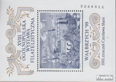 Produktbild von Briefmarken Polen 1999 Mi Block136A (kompl.Ausg.) postfrisch Philatelie