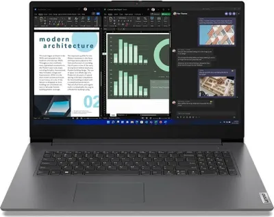 Image de Ordinateur portable 17,3 pouces HD++ (Intel® Core™ 13th Gen U300, 5 coeurs, 4.40 GHz, 16 Go DDR4,1000 Go SSD, Intel UHD, HDMI, Bluetooth, webcam, USB-C/3.0