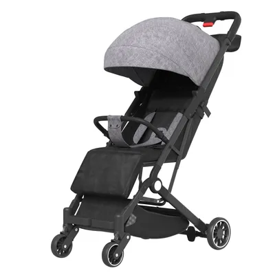 Image de Poussette pliable Dossiers réglables 6,6 kg Gris