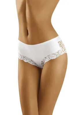 Image de Wolbar dame slip dentelle sous-vêtements wb432, blanc, s