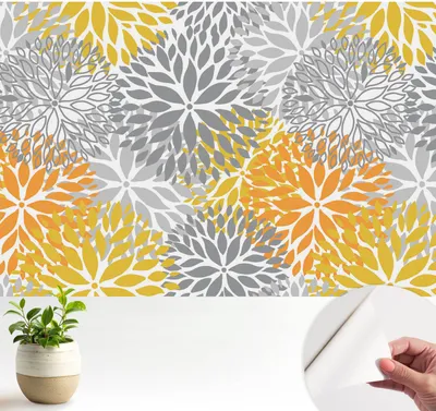 Produktbild von Fototapete selbstklebend - 104x70 cm - Tapete - Wandtapete - Wandbilder - Klebefolie - Dekofolie - Tapete Folie - Wand - Dekoration - Wohnzimmer - Blumenenergie