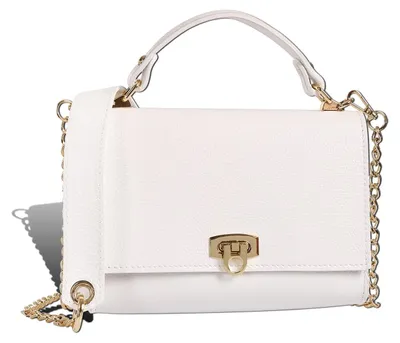 Image de Sac à main pour femme Toscanto en cuir blanc D2OTT854HW1