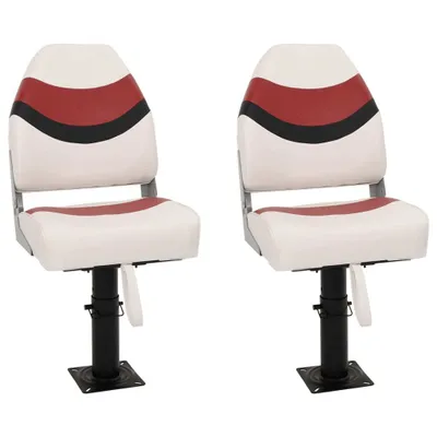 Produktbild von Best Möbel 4-tlg. Bootssitz-Set Klappbar Hohe Rückenlehne - Sonstiges Angelzubehör A3284324