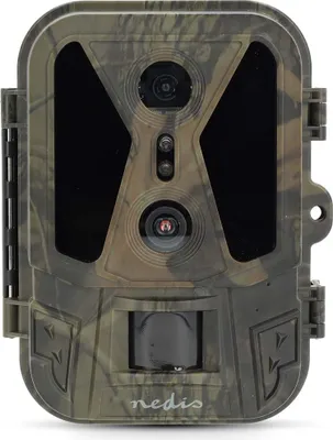 Produktbild von Nedis Wildlife Kamera - 4K@10fps - 50 MPixel - 8 MPixel CMOS - IP65 - Schwarz No-Glow IR - Nachtsicht - Blickwinkel: 100 ° - Bewegungssensor - Erfassungswinkel: 120 ° - Erfassungsbereich: 25 m