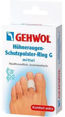 Produktbild von GEHWOL Hühneraugen-Schutzpolster-Ring G mittel 3St PZN 01209156