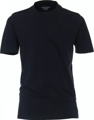 Zdjęcie produktu dla Casa Moda T-shirt męski z okrągłym dekoltem w kolorze czarnym 1002-00-00125