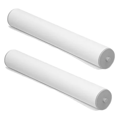 Image de 2 rouleaux de papier thermique, papier thermique transparent pour HPRT MT800, 21 x 3 cm