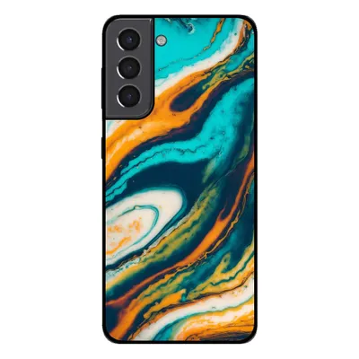 Obrázok produktu pre Smartphonica Puzdro na telefón pre Samsung Galaxy S22 Plus mramorový vzhľad - zadný kryt mramorové puzdro - Green