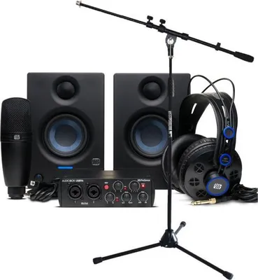 Immagine prodotto di Presonus Recording Set Audiobox 96k Bundle completo con supporto