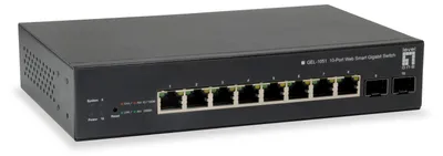 Zdjęcie produktu dla LevelOne GEP-1051, Zarządzany, L2/L3/L4, Gigabit Ethernet (10/100/1000), Obsługa PoE, Możliwości montowania w stelażu