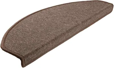 Obrázok produktu pre vidaXL Rohožky 20 ks 65x24x4 cm Kávovo hnedá Polkruhové veľké