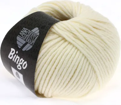 Produktbild von Lana Grossa - Bingo 0005 rohweiß