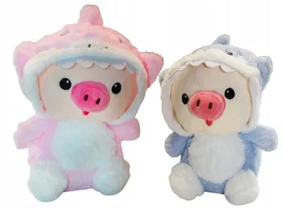 Produktbild von Emaj Plüschtier Schwein im Pyjama 25cm Kuscheltier