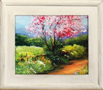 Image de Peinture Nature Artisanat Peinture à l'huile Cadre Tableaux G15832