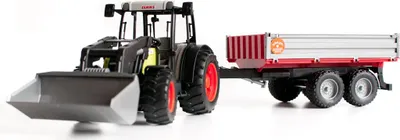 Imagen del producto de Claas Nectis 267F con cargador frontal y remolque
