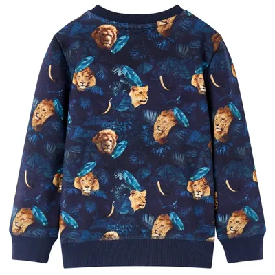 Produktbild von vidaXL Kinder-Sweatshirt Marineblau 104