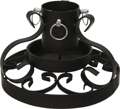 Zdjęcie produktu dla Stojak na choinkę Best Season, średnica ok. 9 cm, wymiary ok. 18 x 29 cm, model 080-70, kolor czarny