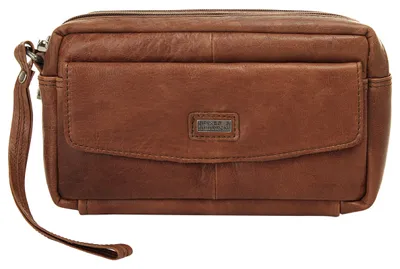 Produktbild von Spikes & Sparrow Handgelenktasche Damen, Herren 019693 cognac