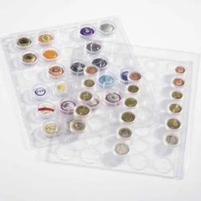Produktbild von Leuchtturm (327928) Kunststoffhüllen ENCAP, für 5Euro-Sätze in Kapseln