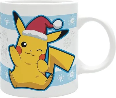 Obrázok produktu pre Hrnček Pokémon Pikachu ako Santa Claus, viacfarebný, štandardný