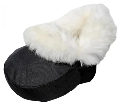 Image de Chaussettes chauffantes pour pieds en Laine, noires et blanches