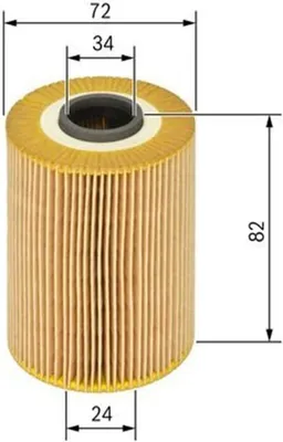Produktbild von Bosch Ölfilter 1 457 429 197