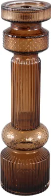 Produktbild von PTMD - Fadri Kerzenständer - Braun - 11,7 x 11,7 x 43 cm