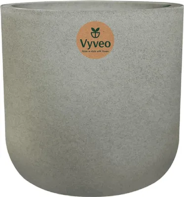 Immagine prodotto di Vyveo - Vaso da fiori Orena - Grigio - 56x54