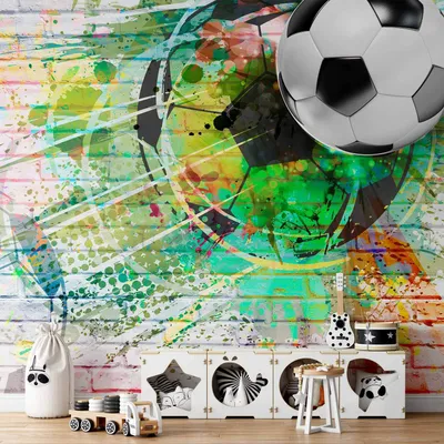 Produktbild von Vlies Fototapete - Colourful Sport 200x140 cm Für Kinder i-B-0044-a-a
