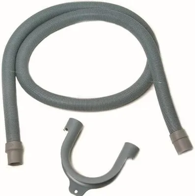 Ausziehbarer Ablaufschlauch 80–300 cm, Kunststoff, 1,5 m, für Waschmaschinen