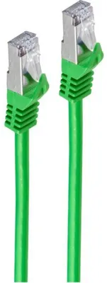 Produktbild von RJ45 Patchkabel m. CAT 7 Rohkabel PIMF grün 5m