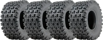 Obrázok produktu pre 22x10.00-10 Slasher ATV Quad pneumatika OBOR Race 47N Road Legal WP02 6-vrstvová (sada 4 ks)