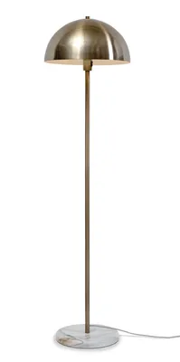 Zdjęcie produktu dla it's about RoMi - Lampa podłogowa Toulouse - złoty/marmur - Ø40cm do salonu, sypialni