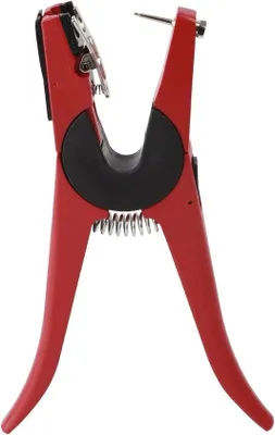 Produktbild von Ohrmarke für Rinder, Schafe, Ziegen, rot, praktisch