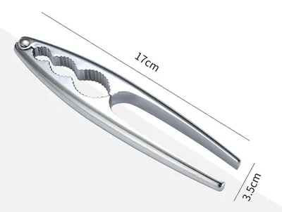 Multifunktionale RVS Nussknacker mit ergonomischem Griff