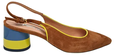 Zdjęcie produktu dla Pollini SA10045C1ETA120A Pollini Donna, zamsz, kolor brązowy