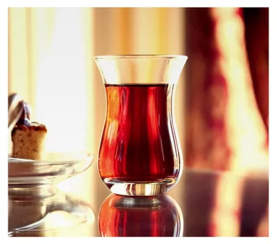 Produktbild von Türkische Teegläser Filiz, 6er Set, 111 cc
