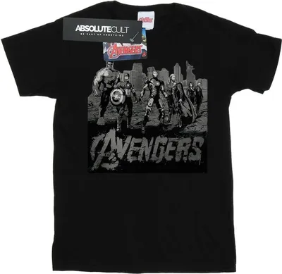 Produktbild von Marvel - "Avengers" T-Shirt für Damen BI10708 (L) (Schwarz)