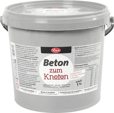 Produktbild von Beton-Modelliermasse, Grau, 5000g