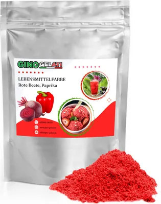 Immagine prodotto di Colorante alimentare barbabietola, rosso paprika in polvere 100g